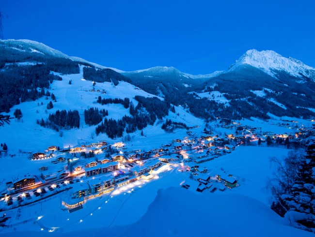 Kleinarl im Winter - Blaue Stunde © Wagrain Kleinarl Tourismus