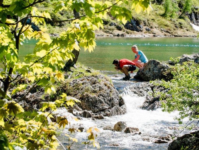 Bäche und Seen mit Trinkwasserqualität © Wagrain Kleinarl Tourismus